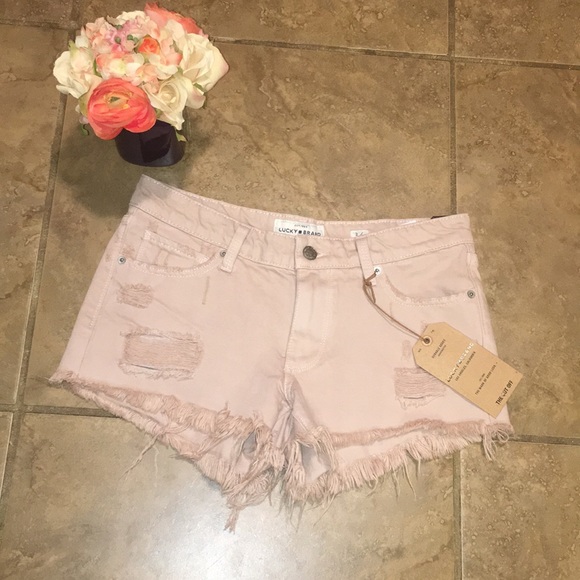 Lucky Brand Pants - NEW! Lucky Brand Size 2 Cut Off Distressed Shorts